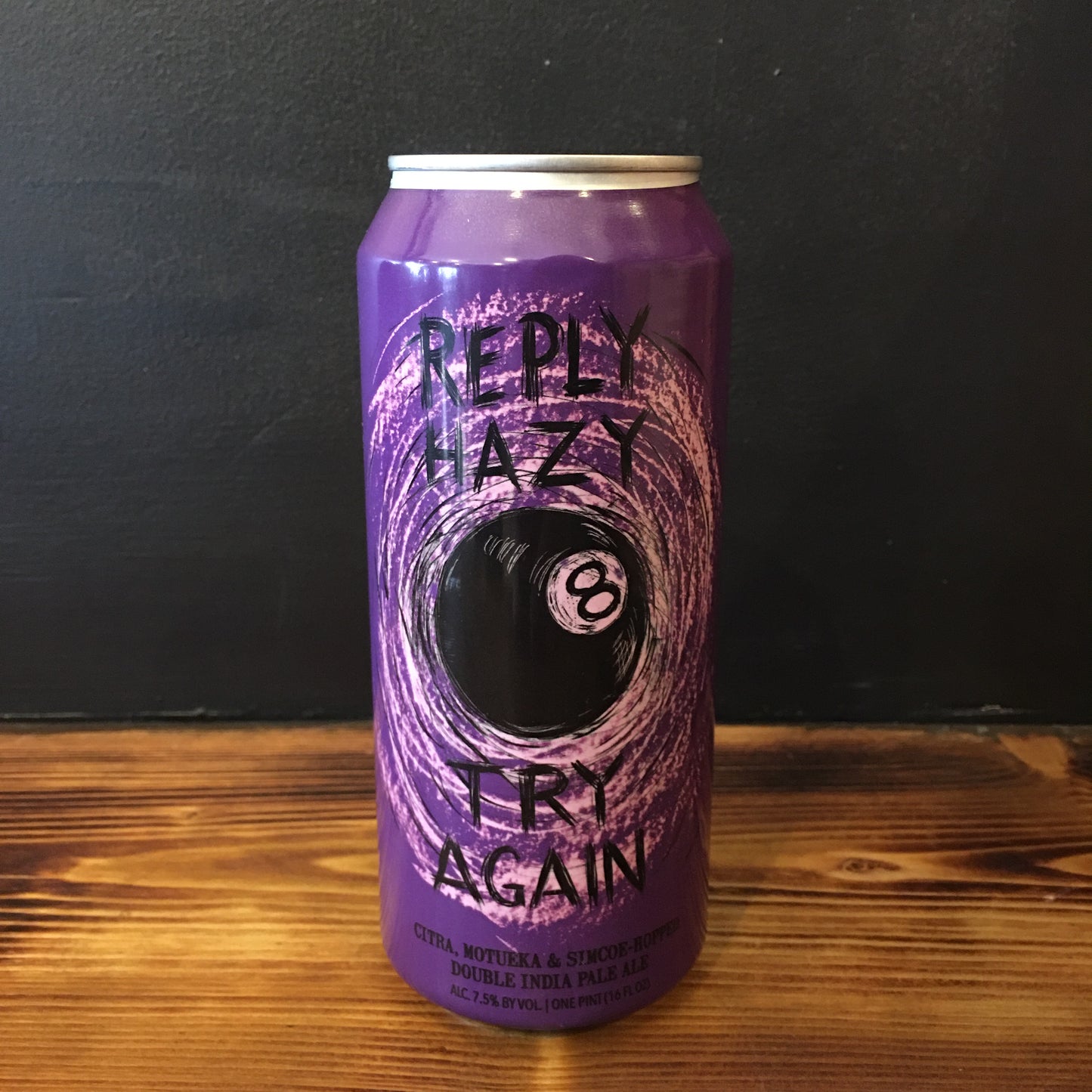 HOP BUTCHER FOR THE WORLD REPLY HAZY TRY AGAIN DIPA 7.5%