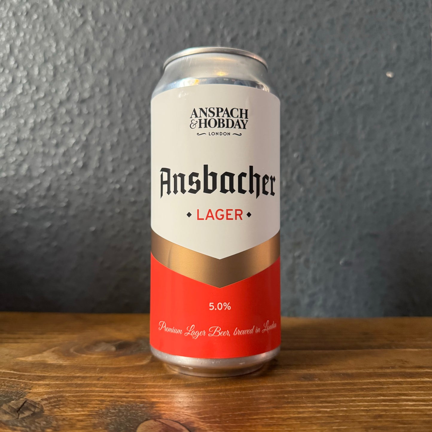 ANSPACH & HOBDAY ANSBACHER PREMIUM LAGER 5.0%