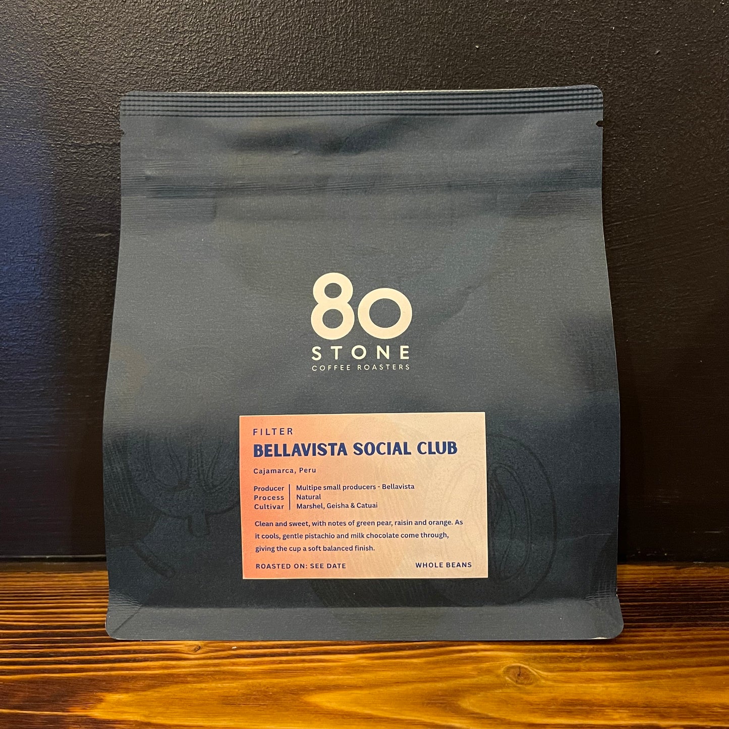 80 STONE COFFEE BELLAVISTA SOCIAL CLUB (PERU)