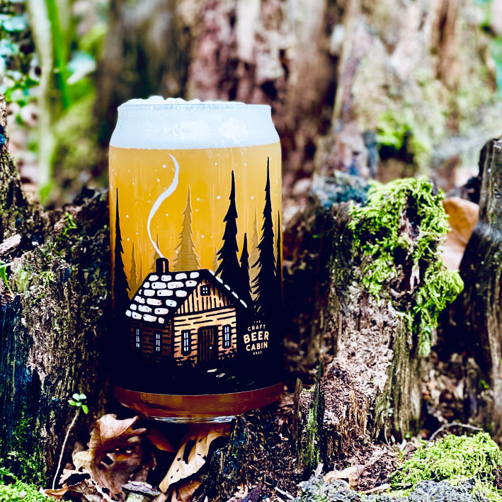 KEEVER CABIN IN THE WOODS COLLAB GLASS The Craft Beer Cabin KEEVER CABIN IN THE WOODS COLLAB GLASS The Craft Beer Cabin