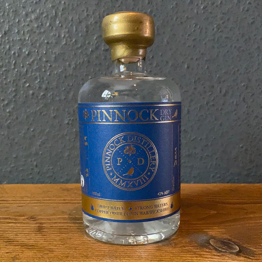 PINNOCK WARWICKSHIRE DRY GIN 42%